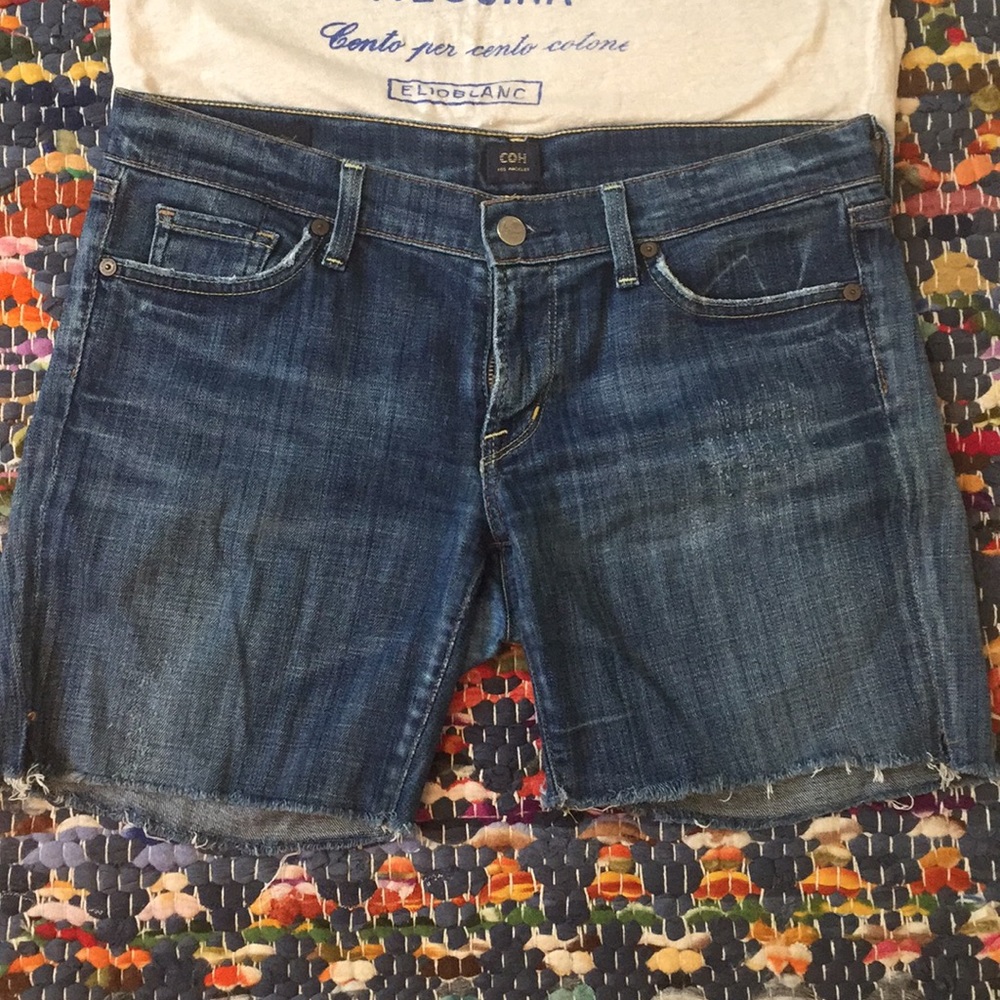 Citizens of humanity cut off Jean shorts
